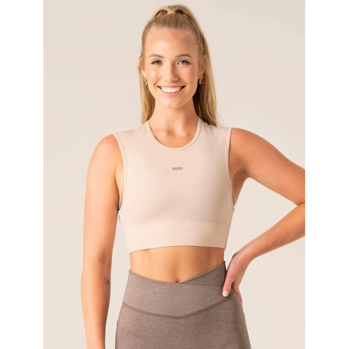 Топ Ryderwear Focus Seamless Tank - Chalk Marl