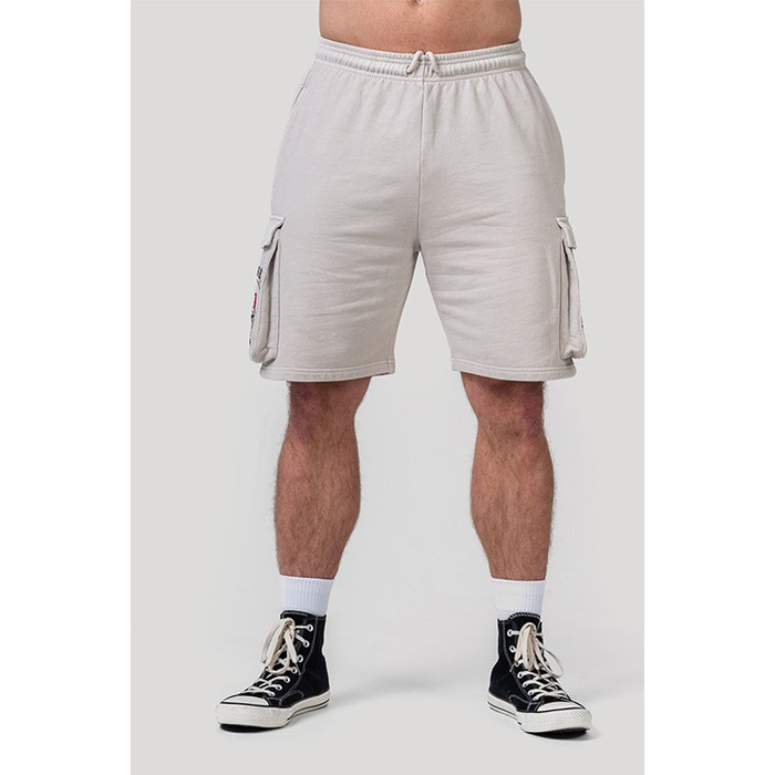 Шорти Nebbia Washed Loose Fit Cargo Shorts LEGACY Light Grey 787