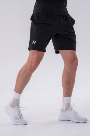 Шорти Relaxed-fit Shorts with Side Pockets BLACK 319
