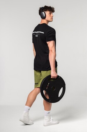 Футболка Nebbia Muscle Fit T-shirt FLEXIN' Black 358