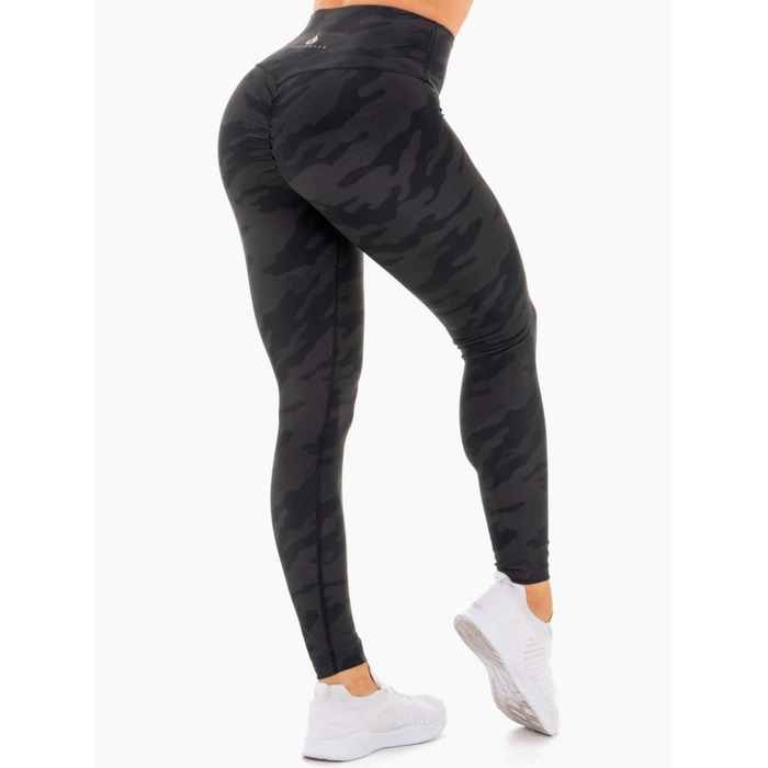 Леггинсы Camo High Waisted Leggings - Black Camo