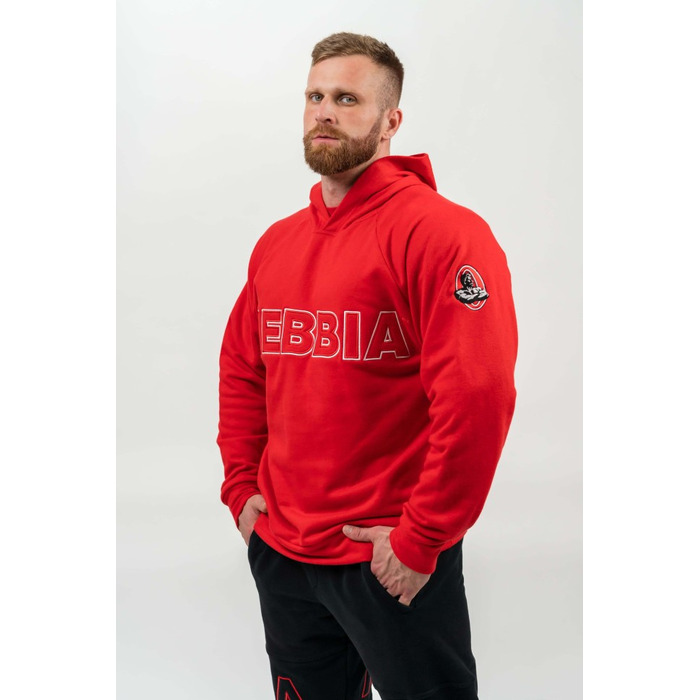 Худі Nebbia Long Pullover Hoodie LEGACY Red 704