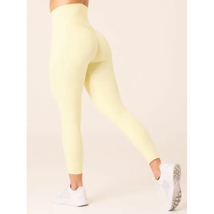 Леггинсы Ryderwear NKD High Waisted Scrunch Leggings - Lemon