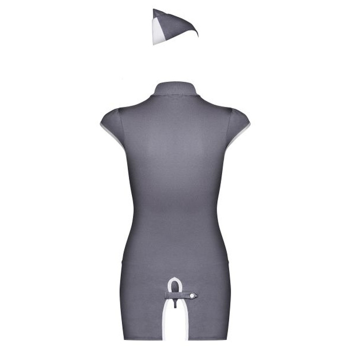 Костюм Стюардеса Stewardess Obsessive grey S/M
