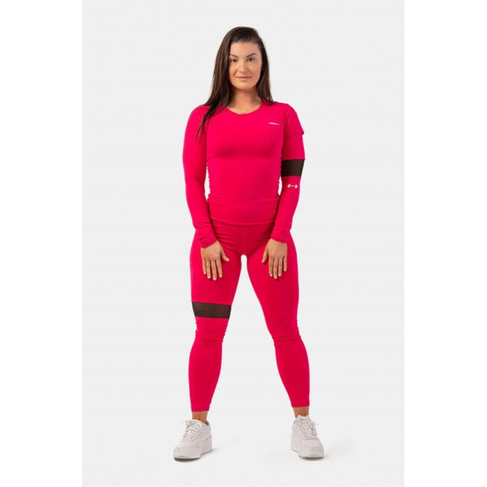 ЛОНГСЛІВ LONG SLEEVE SMART POCKET SPORTY TOP PINK 418