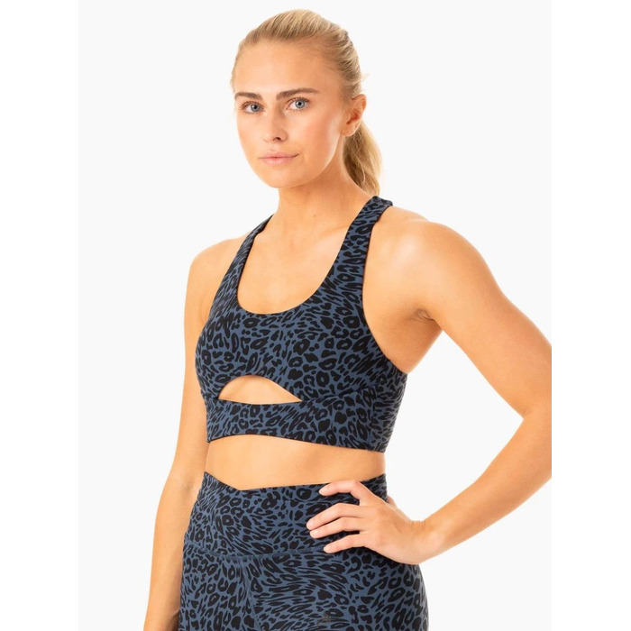 Топ Rotation Sports Bra - Navy Leopard