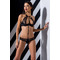 Комплект білизни з ажурними вставками SCARLET BIKINI black S/M - Passion