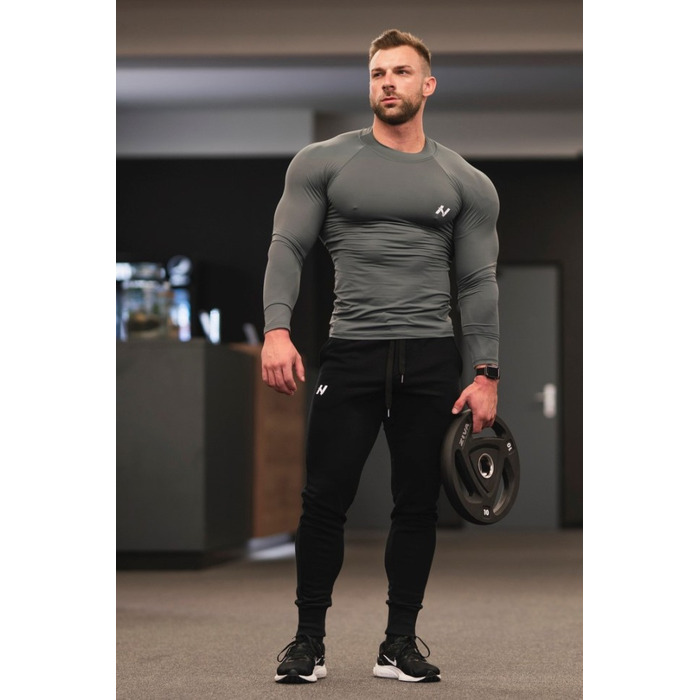 Штани Slim sweatpants with side pockets 'Reset” 321 Black