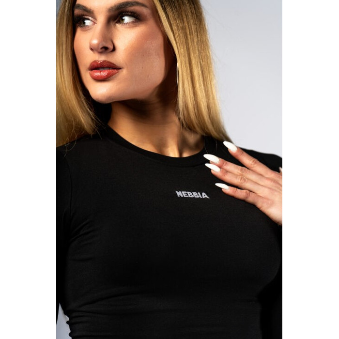 Топ Nebbia Seamless Long-Sleeve Top POWER Black 892