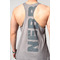 Майка Nebbia Washed-off Oversized Stringer MAX OUT Light Grey 359