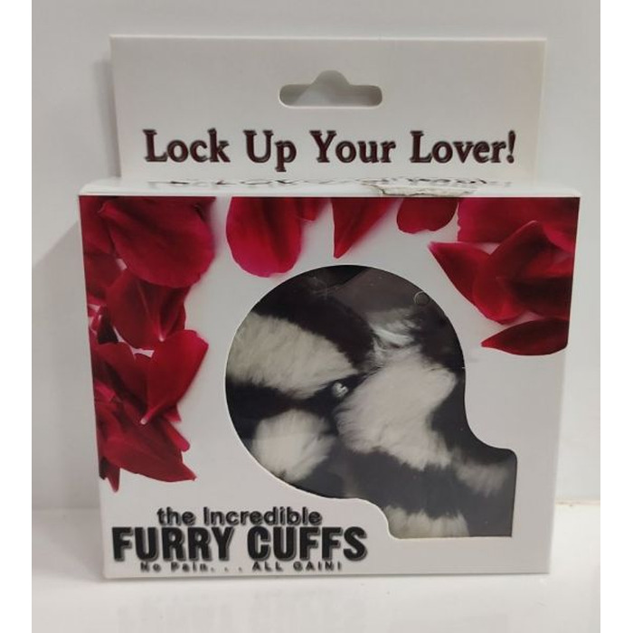 Наручники Roomfun Metal Handcuff, Zebra