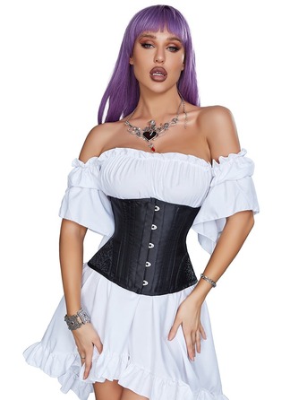 Корсет Star Night Corset с крючками и шнуровкой, черный, M (без коробки)