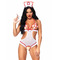 Костюм сексуальної медсестри One Size Naughty Nurse Roleplay Lingerie Set від Leg Avenue