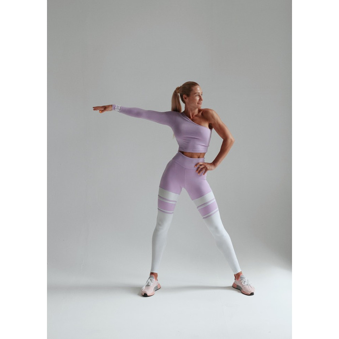 ТОП LILAC ONE SHOLDER TOP WITH LONG SLEEVES