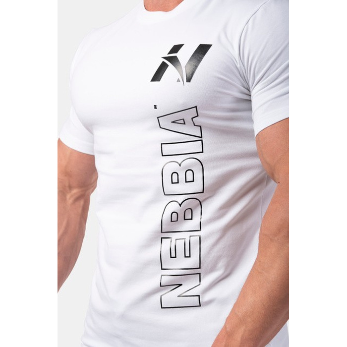 ФУТБОЛКА VERTICAL LOGO NEBBIA T-SHIRT WHITE 293
