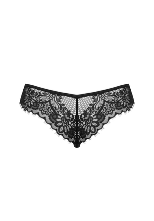 Трусики Maderris panties Obsessive черный, XS/S