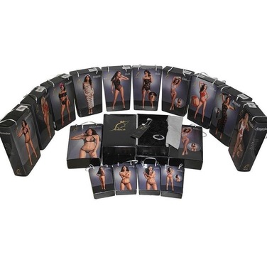 Маска с ушками и гребешком Me-Seduce МК 17 черная