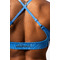 Топ Nebbia Medium-Support Sports Bra TOTALLY SEAMLESS Blue 305