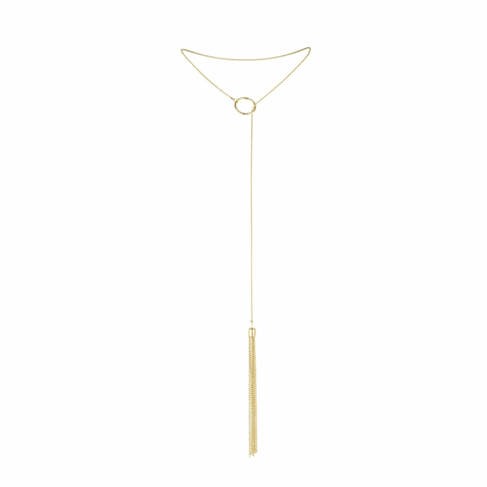 Цепочка для тела Bijoux Indiscrets Magnifique Tickler Pendant Chain — Gold