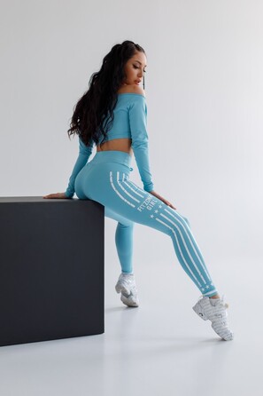 ЛЕГИНСЫ SKY BLUE HONG KONG FITZONA GIRL 14644