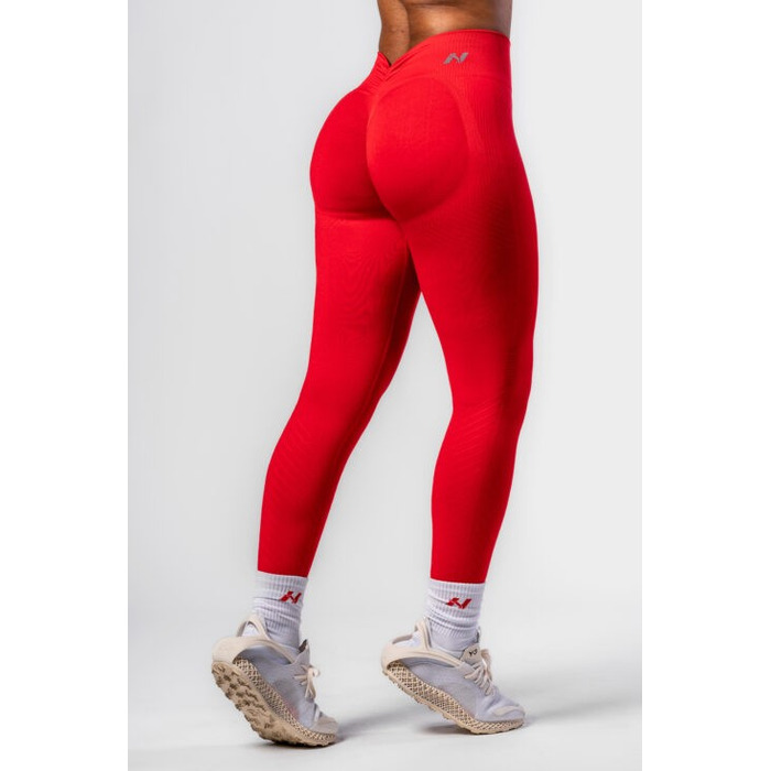 Легінси Nebbia High Waisted Push-Up Leggings TOTALLY SEAMLESS Red 303