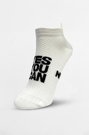 Шкарпетки NEBBIA 'HI-TECH' Ankle Socks YES YOU CAN White 122