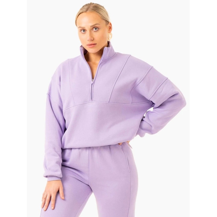 Толстовка Sideline Half Zip Jumper - Lilac