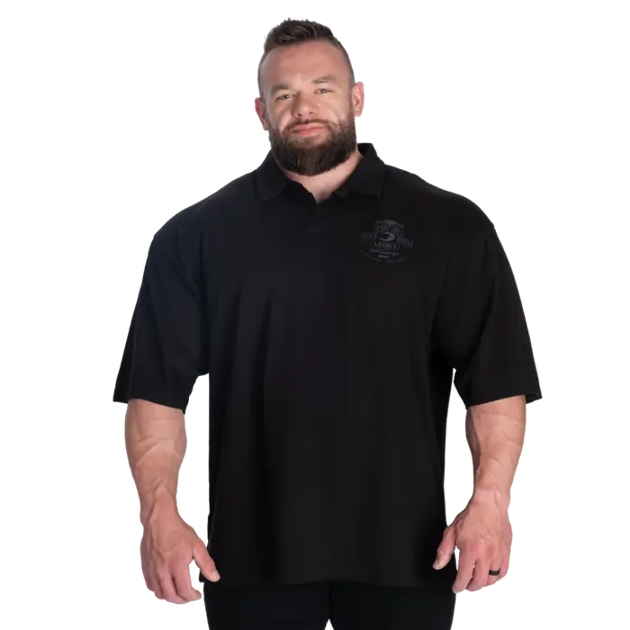 Футболка-поло GASP NC Polo Iron Tee 221105 Black