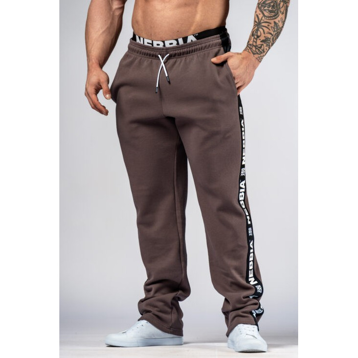 Штани для тренувань Nebbia Training Sweatpants HERO Brown 296