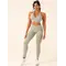 Топ Ryderwear Lift Rib Seamless Halter Sports Bra - Sage