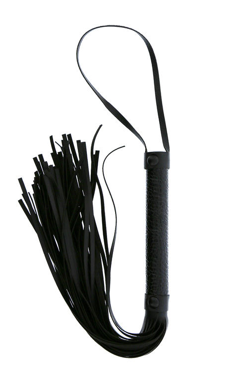 Флогер BLAZE LUXURY WHIP CROCO BLACK