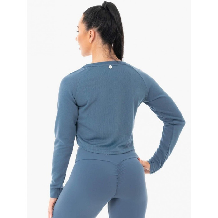 Кофта Ryderwear Staples Cropped Sweater Blue