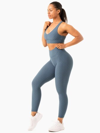 Леггинсы Optic Scrunch Bum Leggings - Teal