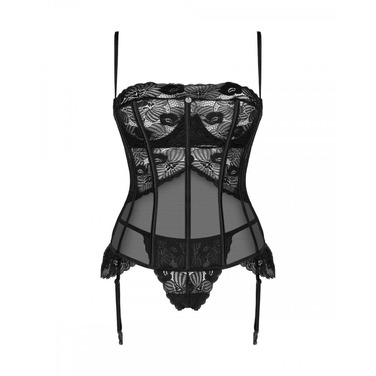 Корсет и стринги Obsessive Serena Love M/L