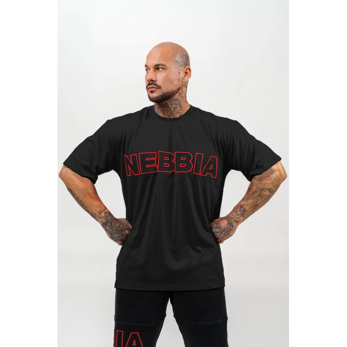 Футболка Nebbia Loose T-shirt LEGACY Black 711