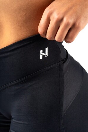 Шорти Nebbia V-shaping Belt Shorts STRONG BEAUTY Black 428