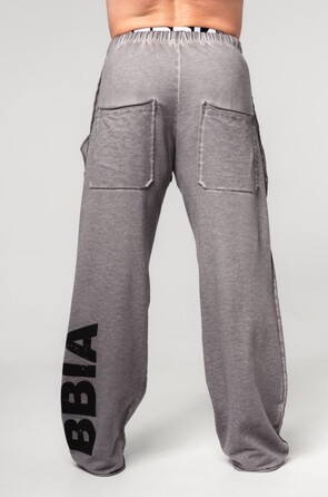 Штани Nebbia Washed-off Gym Sweatpants NO SHORTCUTS Light Grey 372