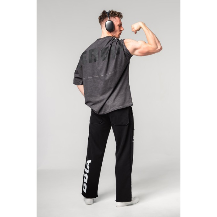 Штани Nebbia Gym Sweatpants NO SHORTCUTS Black 364