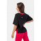 Футболка Organic Cotton Loose Fit 'The Minimalist” Crop Top 417 Black