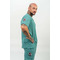 Футболка Nebbia Loose T-shirt DEDICATION Green 709