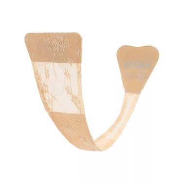 Самоклеющиеся трусики Bye Bra с кружевом, бежевые, One Size