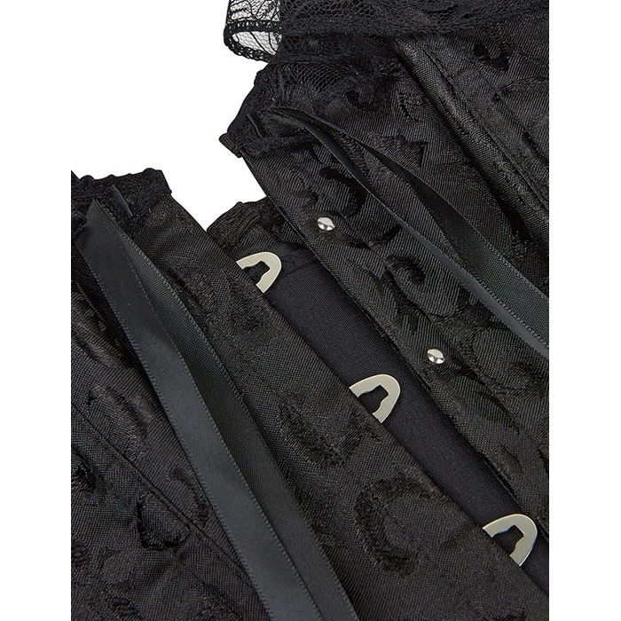 Корсет Star Night 12 Plastic Bones черный, XS