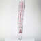 Сапоги Pleaser Bejeweled-3017HG-RSF-6, каблук 6 дюймов, высота 3,5 см, 7-слойная бахрома, шнуровка, с RS, голографическая лакировка нежно-розового цвета/серебристый AB RS