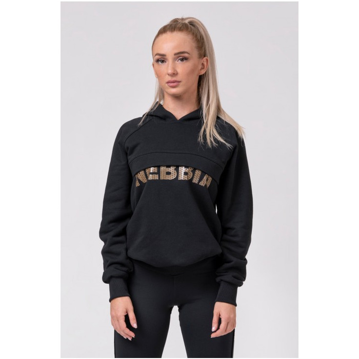 Худі Long hoodie 'INTENSE FOCUS” 825 Black