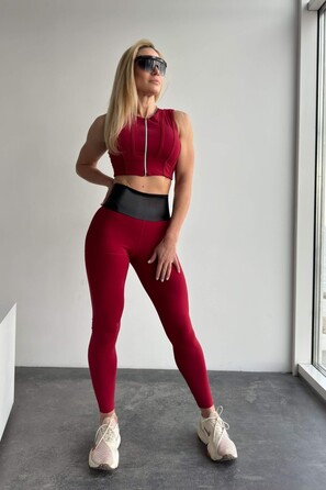 Легінси Legging Fitzona Glitter Wine 14941