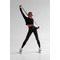 Легінси FZ Black Leggings with Logo All Over