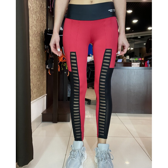 Легінси MyAngel Imitation Black Shorts on Buttocks Red/Black