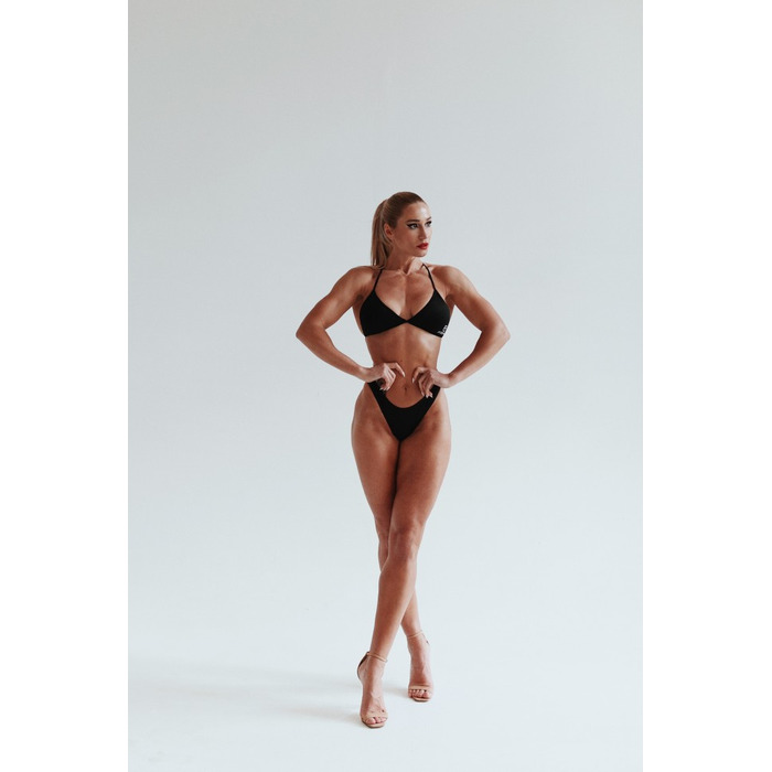 Купальний ліф Fitzona BLACK TRIAGLE BIKINI TOP