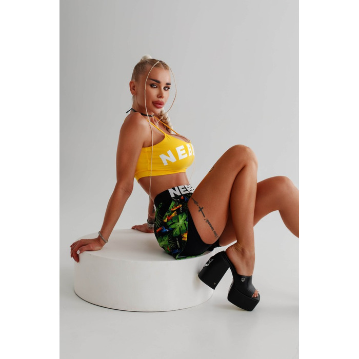 Топ Nebbia Light-Support Sports Bra GYM HERO Yellow 579