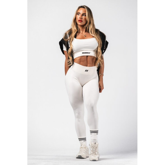 Легінси Nebbia Push-Up Leggings with Shaping Lines FLOW SEAMLESS Cream 497